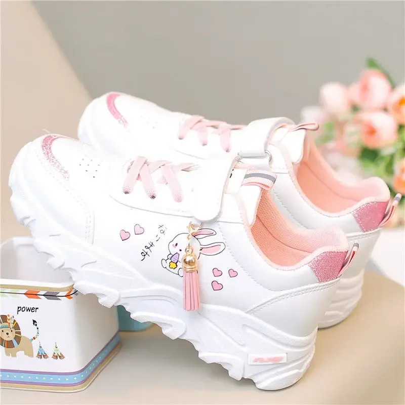 Nowe sneakersy Sanrio Kawaii Cinnamoroll Cartoon buty do biegania dzieci na co dzień buty dla dziewcząt prezenty