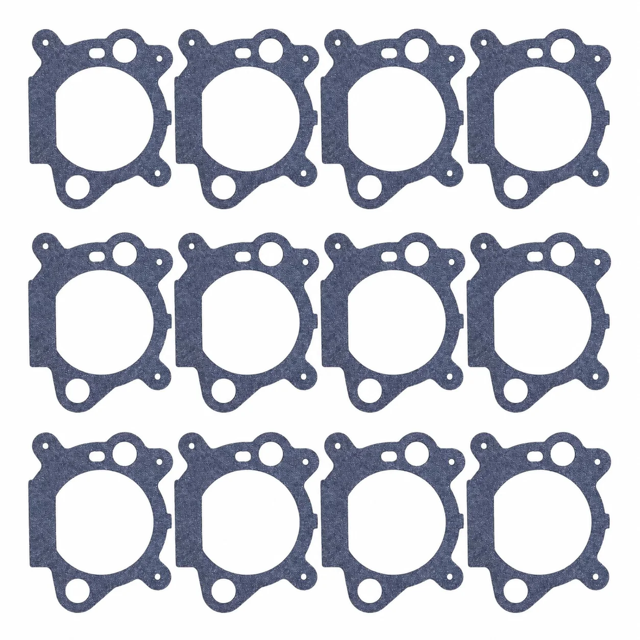Carburetor Gasket Replacement For 795629 272653 272653S Fits Lawn Mower Engine 625 675 129H00 12A800 12B800 12C800 Series 12pcs