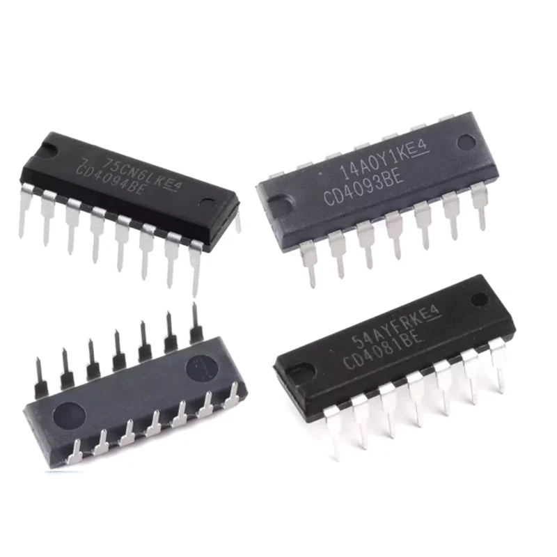 10PCS CD4093BE HCF4093BE DIP14 CD4093 DIP 4093 DIP-14 4093BE New And Original IC
