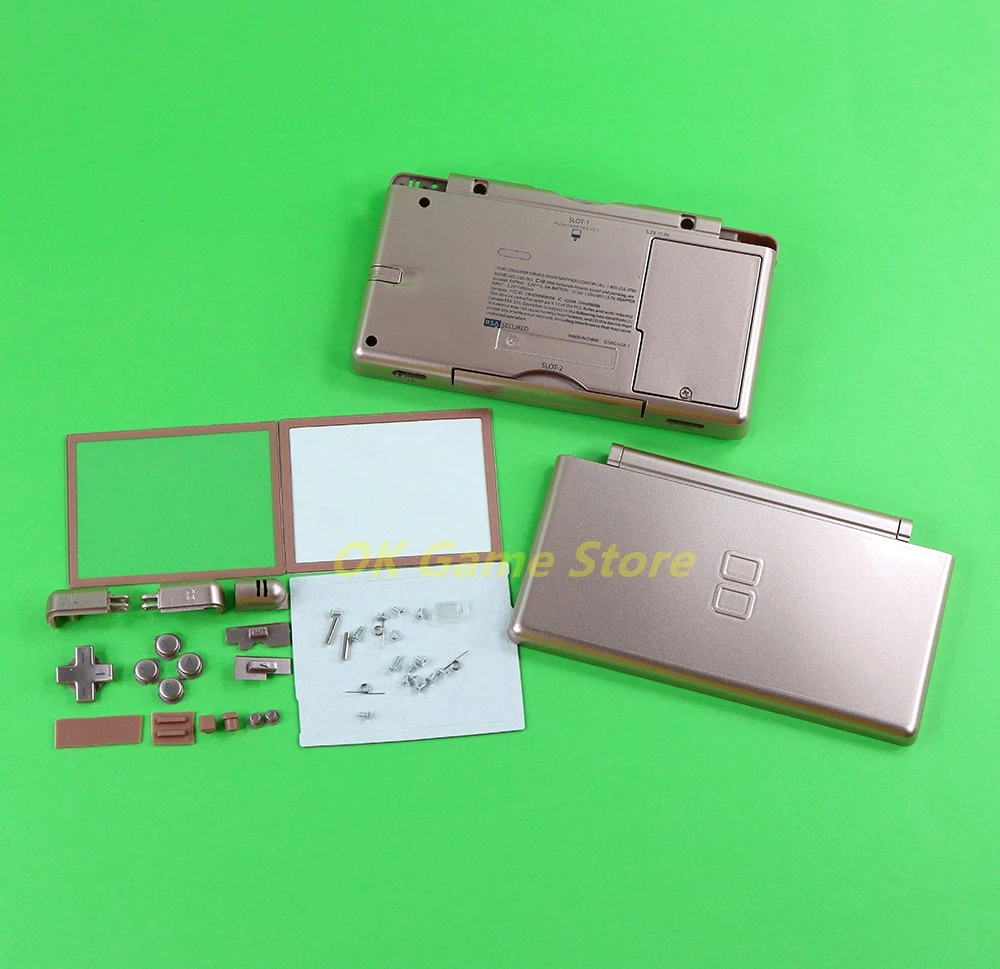 Imagem -03 - Transparente Full Housing Cover Case Game Console Clear Shell Substituição para ds Lite Ndsl 10 Conjuntos