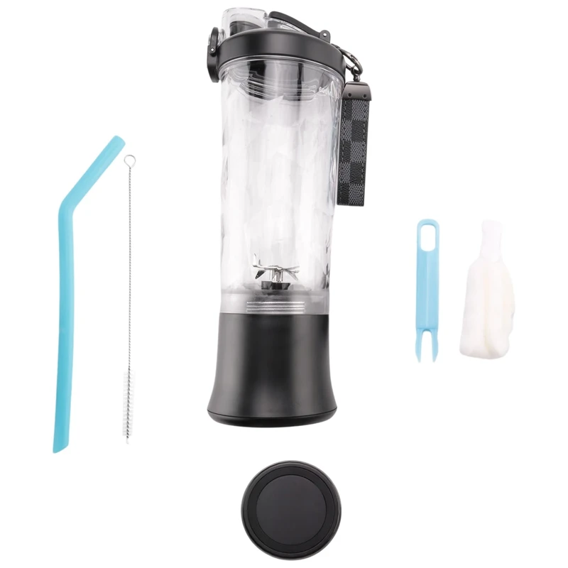 Portable Blender Blender For Shakes And Smoothies With 6 Blades Mini Blender 20 Oz For Kitchen Home Travel