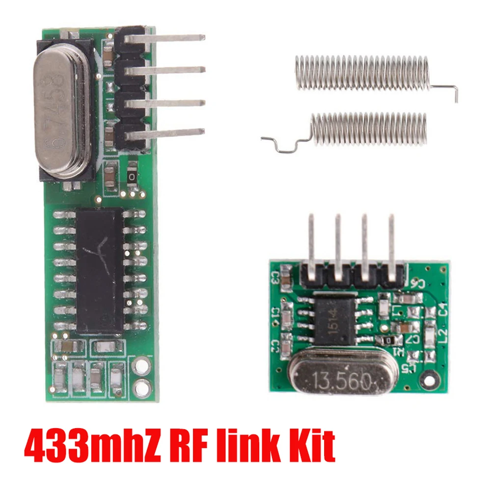 433 Mhz Superheterodyne RF Receiver And Transmitter Module For Arduino Wireless Module Diy Kit 433Mhz Remote Control