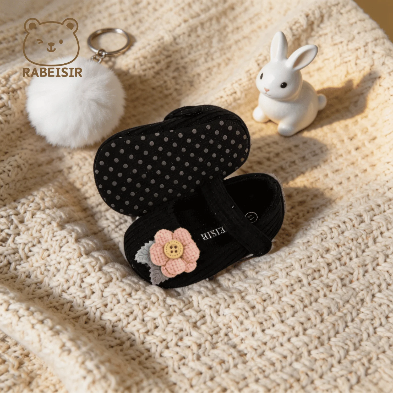 Baby-Stufen-Schuhe für Babys, erstes Paar Kleinkind-Schuhe, Babyschuhe, atmungsaktiv, rutschfest, modische Mädchen-Schuhe im Prinzessinnen-Stil – Detail 14