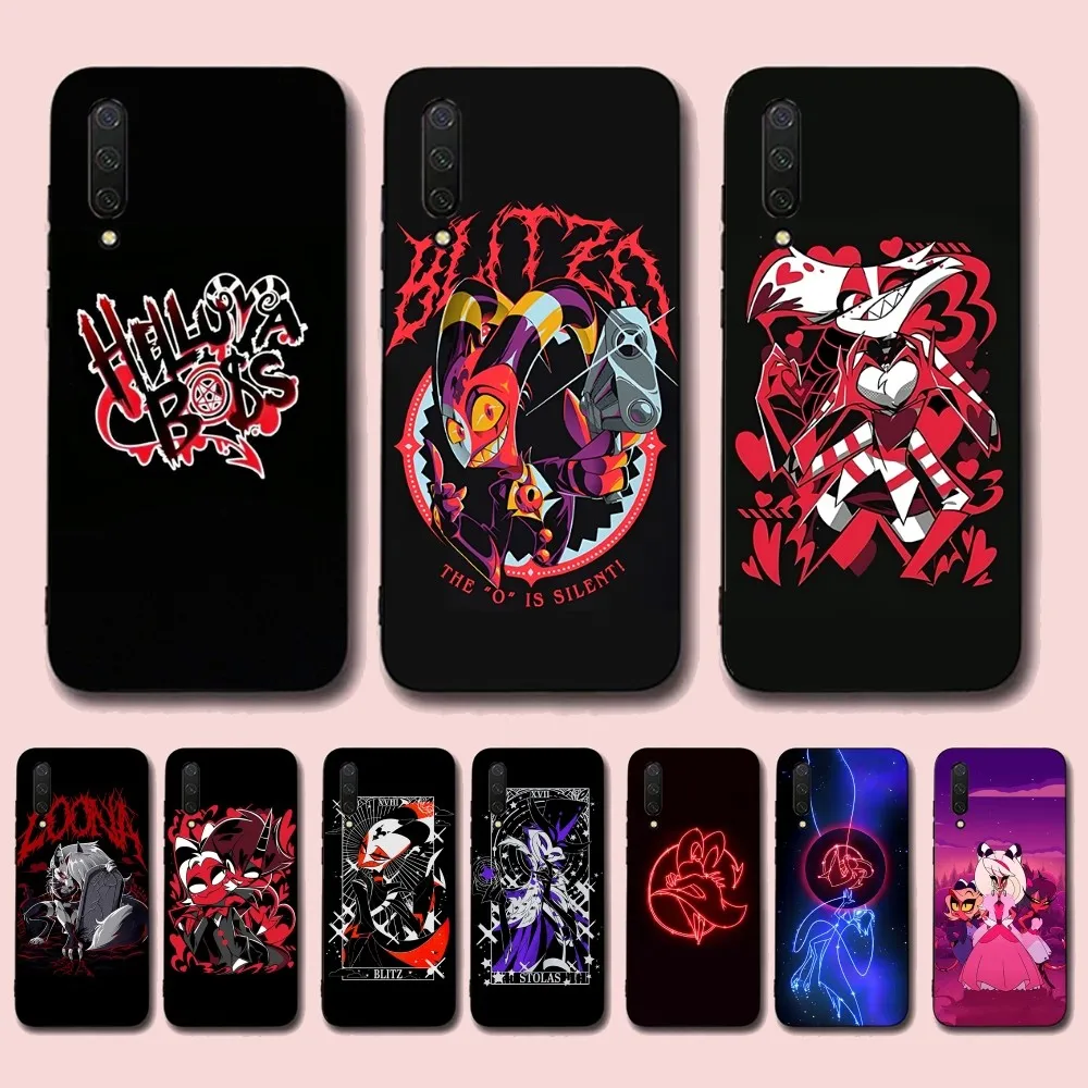 H-Helluva B-Boss Cartoon Phone Case For Xiaomi Mi 5X 8 9 10 11 12 Lite Pro 10T PocoX3pro PocoM3 Note 10 Pro Lite