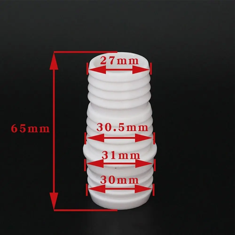 1/5Pcs 27/30mm Drain Hose Connector Universal Plastic Hose Adapter Kit White Joint Water Pipe Coupling For Washing Machine Drain