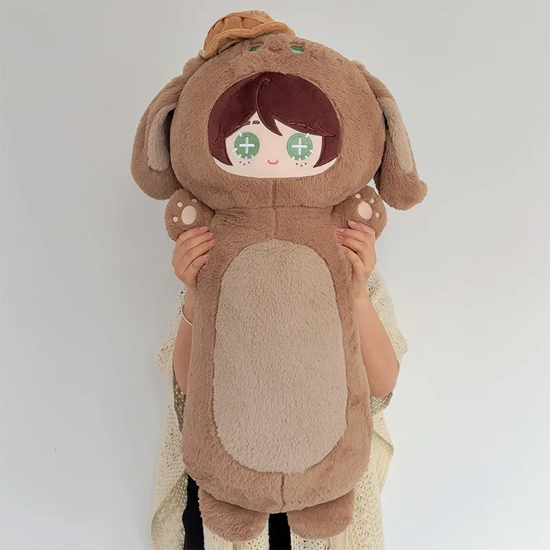 الهوية الخامس لعبة أنيمي كوس البهلوانية إيلي كلارك سير إيما وودز بستاني 2025 للجنسين 80 سنتيمتر الكرتون لطيف أفخم شريط طويل وسادة هدية