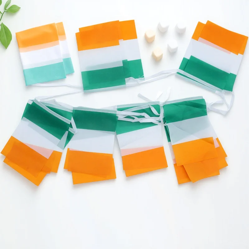 

Irish Stable Material St Patrick Decor Party Irish Flag Home Decor String Flag For Flags Home Garden