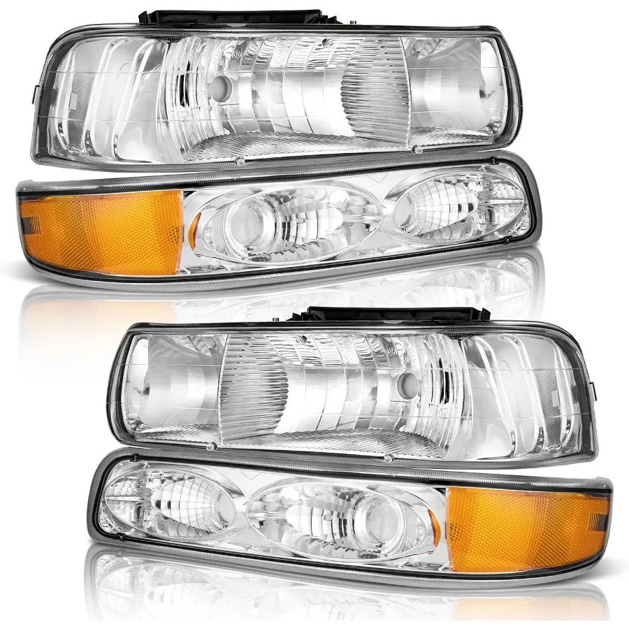 

Фары для 99-02 Chevy Silverado 1500 2500; 01-02 Silverado 1500HD 2500HD 3500HD; 00-06 Tahoe Suburban 1500 2500; Фара
