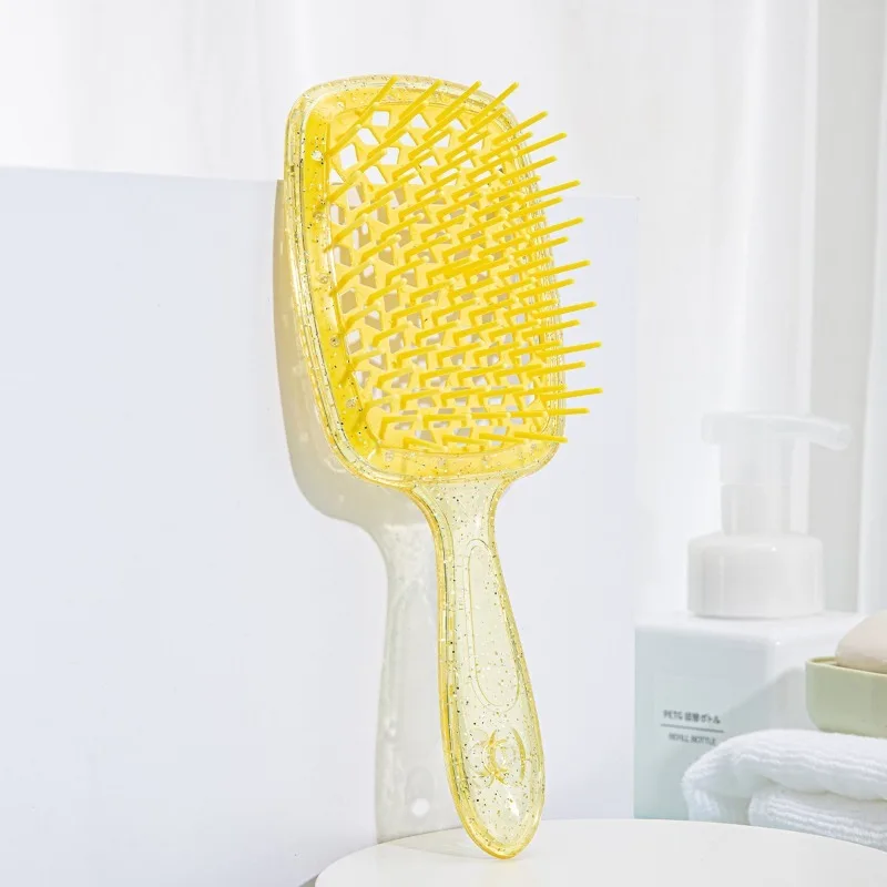 Hair Comb Detangling Tangled Hair Comb Hollow Out Massage Combs Anti-static Hair Comb Salon Hairdressing Styling Tools