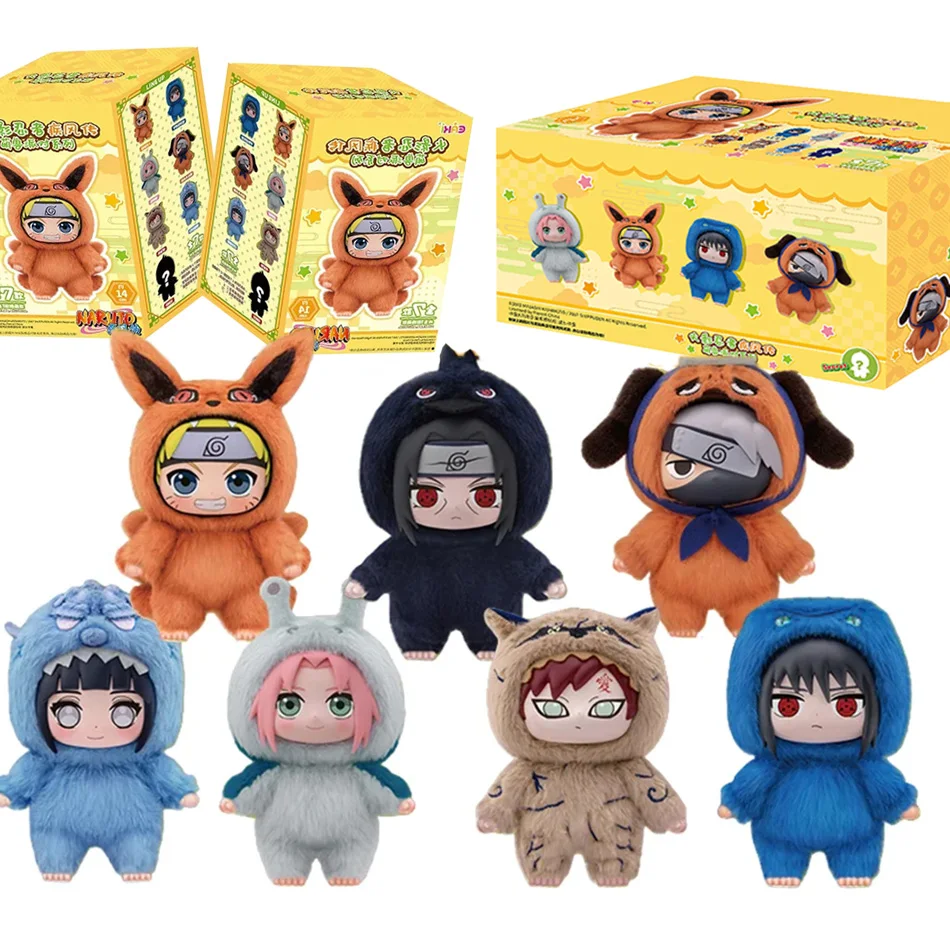 

В наличии аниме оригинальный Eaki Naruto слепая коробка Naruto Shippuden вечерние куклы слепая коробка игрушки милый кулон детский рождественский праздничный подарок