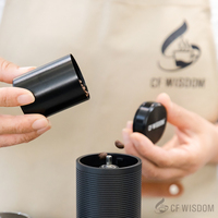 CF WISDOM Compact Outdoor Coffee Canisters 60ml Small Vacuum Seal Containers 6-Pack Travel Friendly Limited Edition Durble
