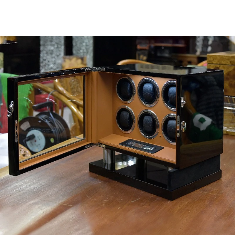 Watch shaker Mechanical  Anti-magnetic household watch storage box Rotary Watch shaker Box