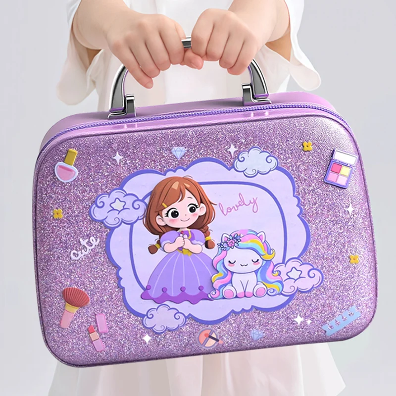 مجموعة ألعاب محاكاة مستحضرات التجميل للأطفال، ألعاب مكياج تظاهرية للفتيات، محاكاة منزلية، ألعاب تعليمية للبنات، لعبة ممتعة #3