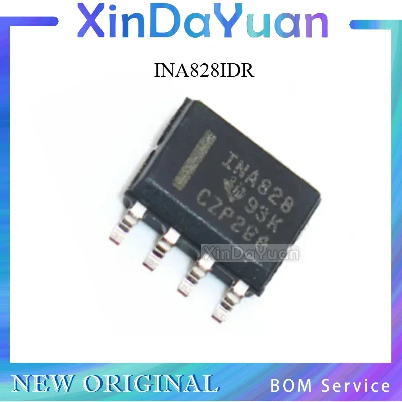 

5 шт. INA828IDR INA828 SOP-8 высокоточный чип инструментального усилителя