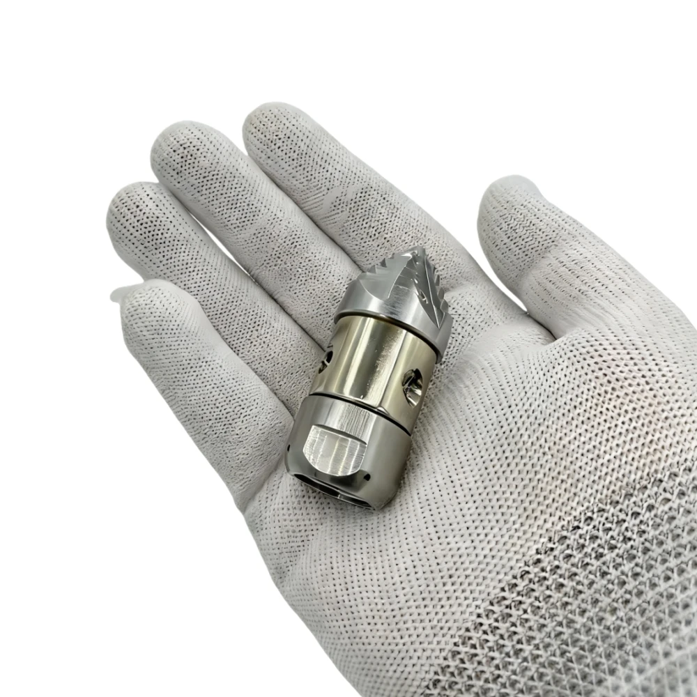 

Насадка для ротационной очистки канализационных труб из нержавеющей стали с интерфейсом 3/8 дюйма, высоконапорная, расход 10-35 л/мин