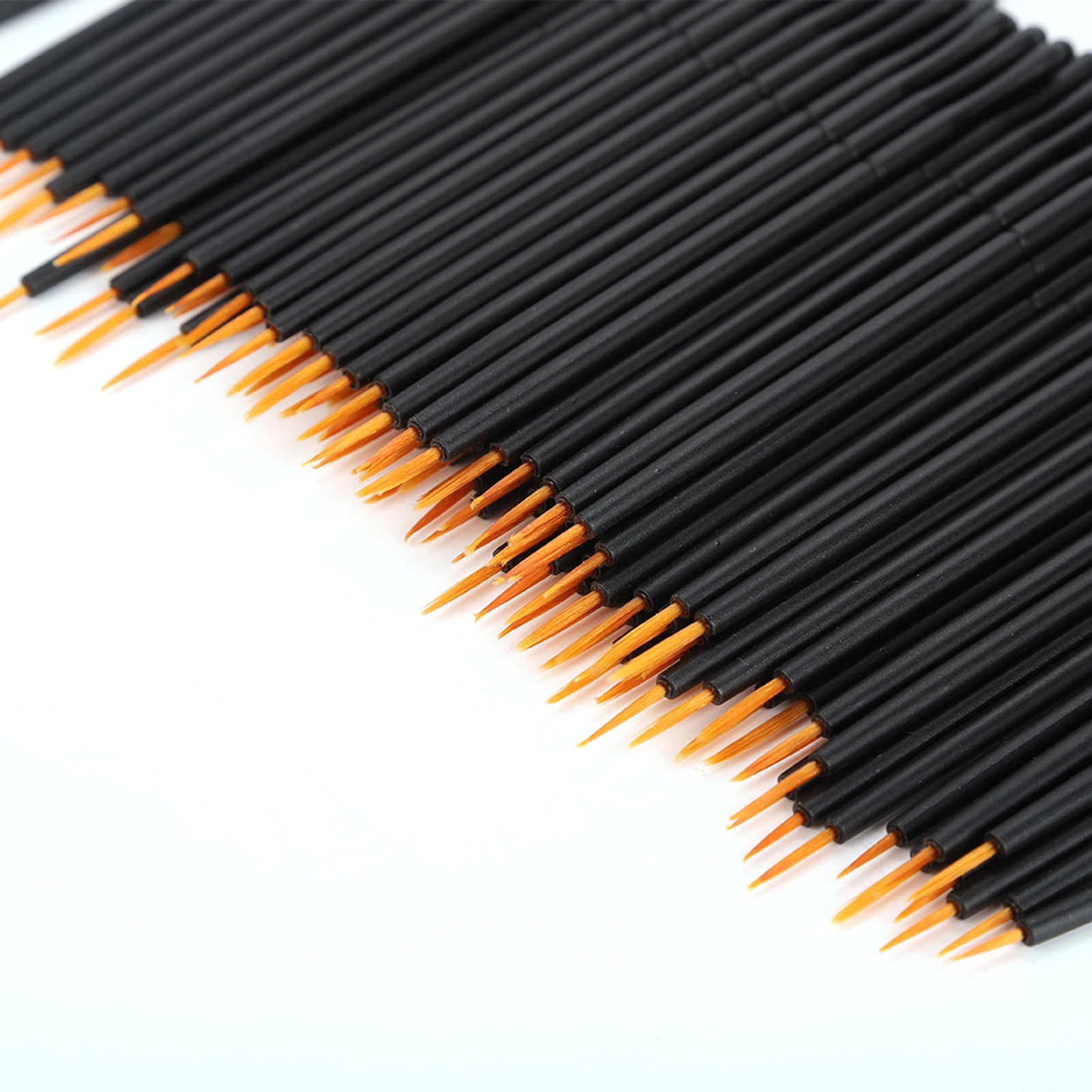 ZK40 Einweg-Eyeliner-Pinsel, harter Kopf, Eyeliner-Flüssigkeitspinsel, Lidschattenpinsel, Make-up-Werkzeug