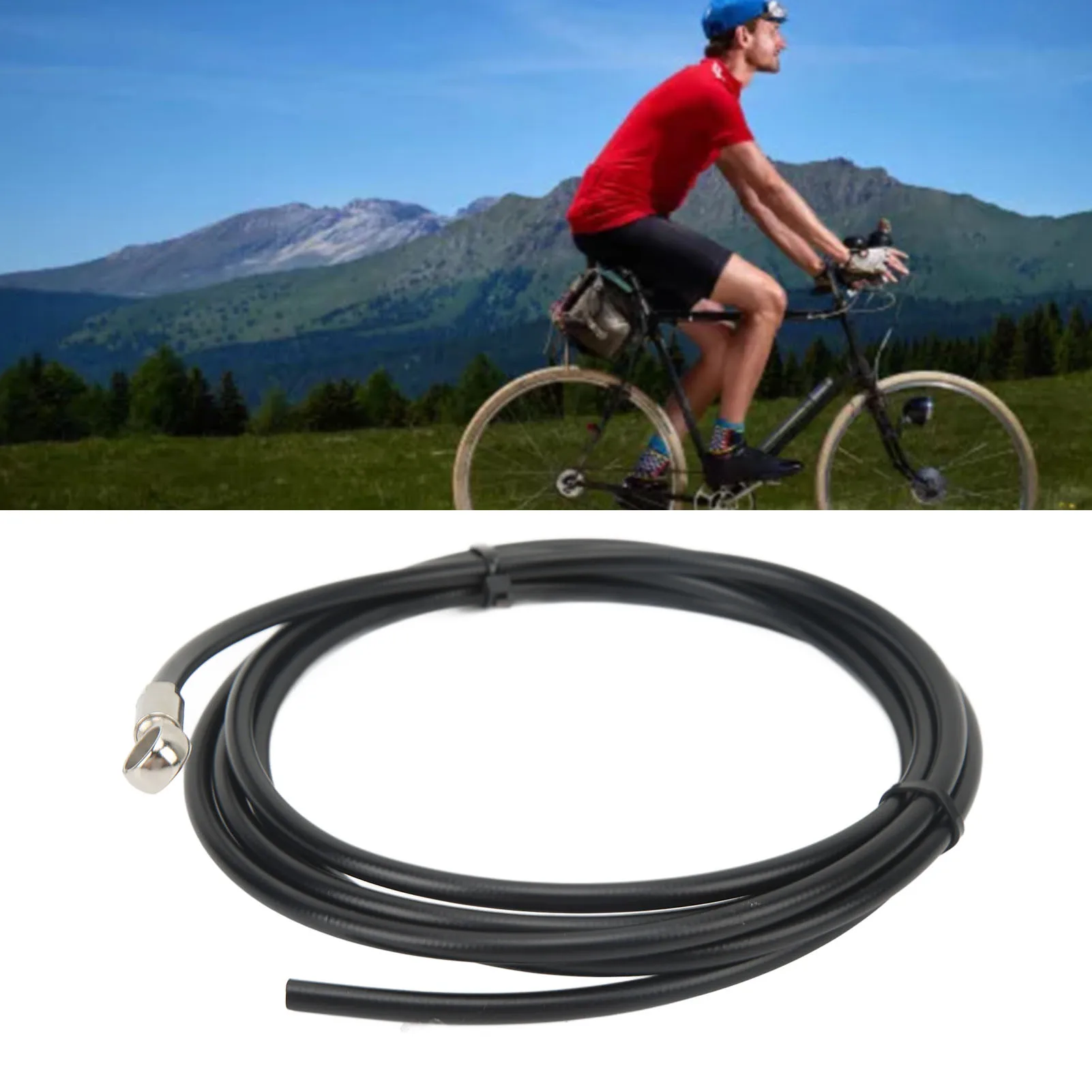 

Bike Oil Hose Replacement Part Rust Proof Bike Connecting Insert Oil Needle Corrosion Resistance for Bicycle