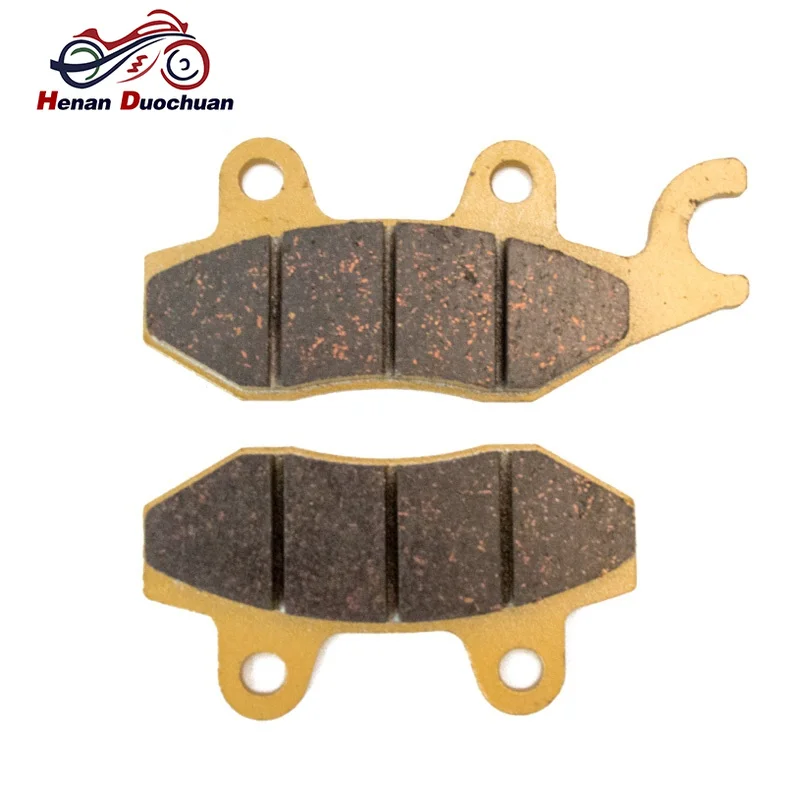 2pc Rear Brake Pads For LEONART Bobber 125 350 Daytona 350 Raptor 125 250 Spyder 125 For SILENCE Electric Scooters S01 S02 S02LS