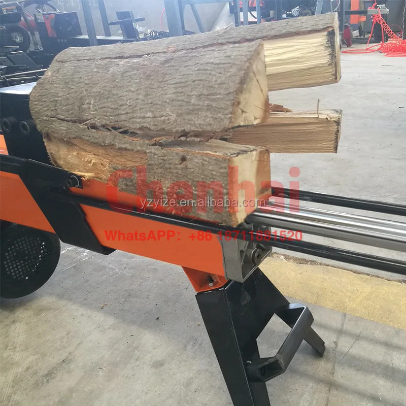 log wood splitter manual 22t 40ton firewood processor petrol super timberking log splitter excavator