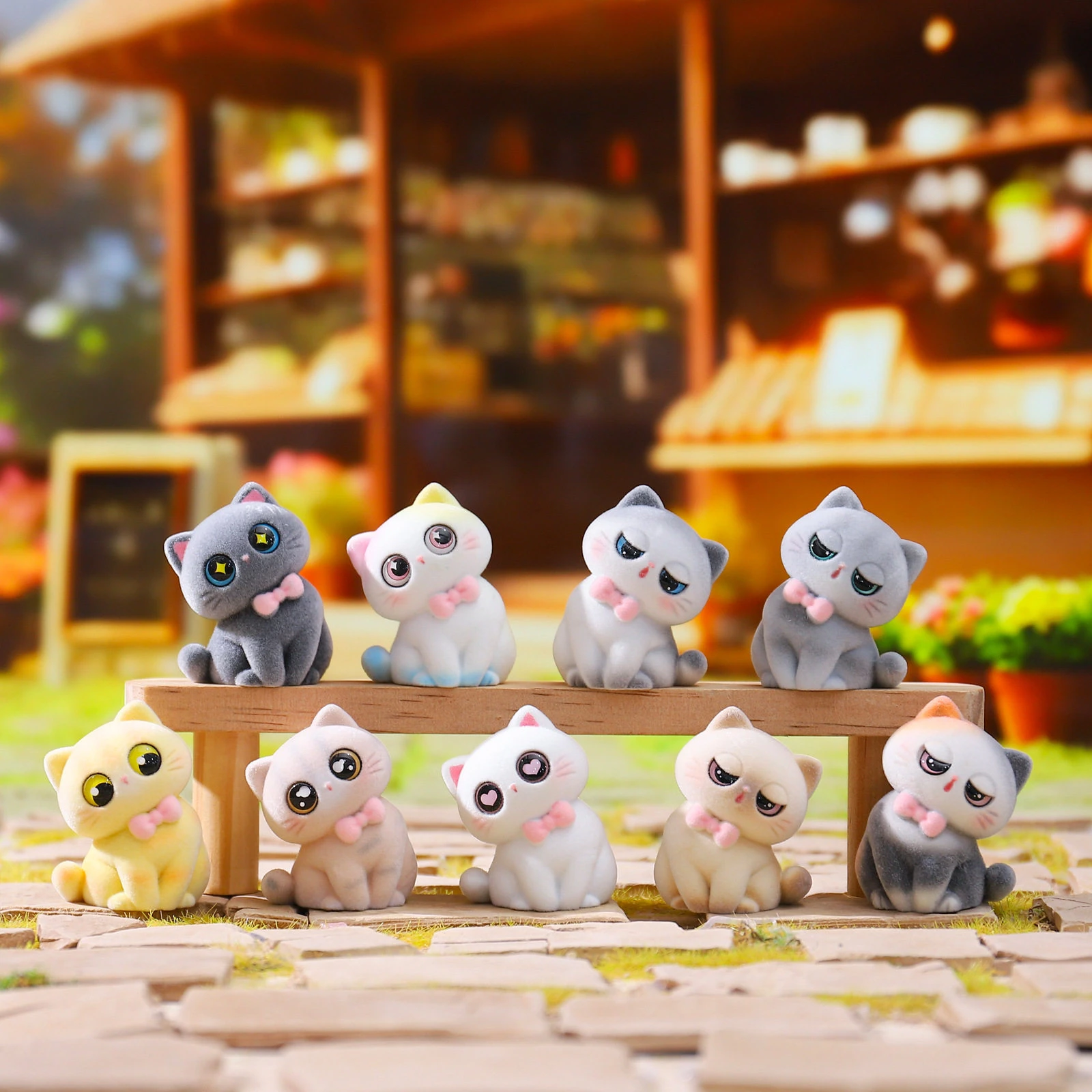 Cute Little Siamese Plush Blin - Resin Art For Kids recension och pris
