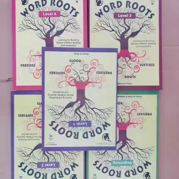 Word Roots: Prefixes and Suffixes - 5 Volume Set - Vocabulary Book - Recommended by Teachers