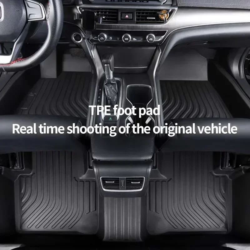 TPE for Renault Koleos 2 Samsung QM6 2016~2023 2022 2021 2020 Accessories Floor Mat Anti-dirty Foot Panel Carpet Pad Waterproof