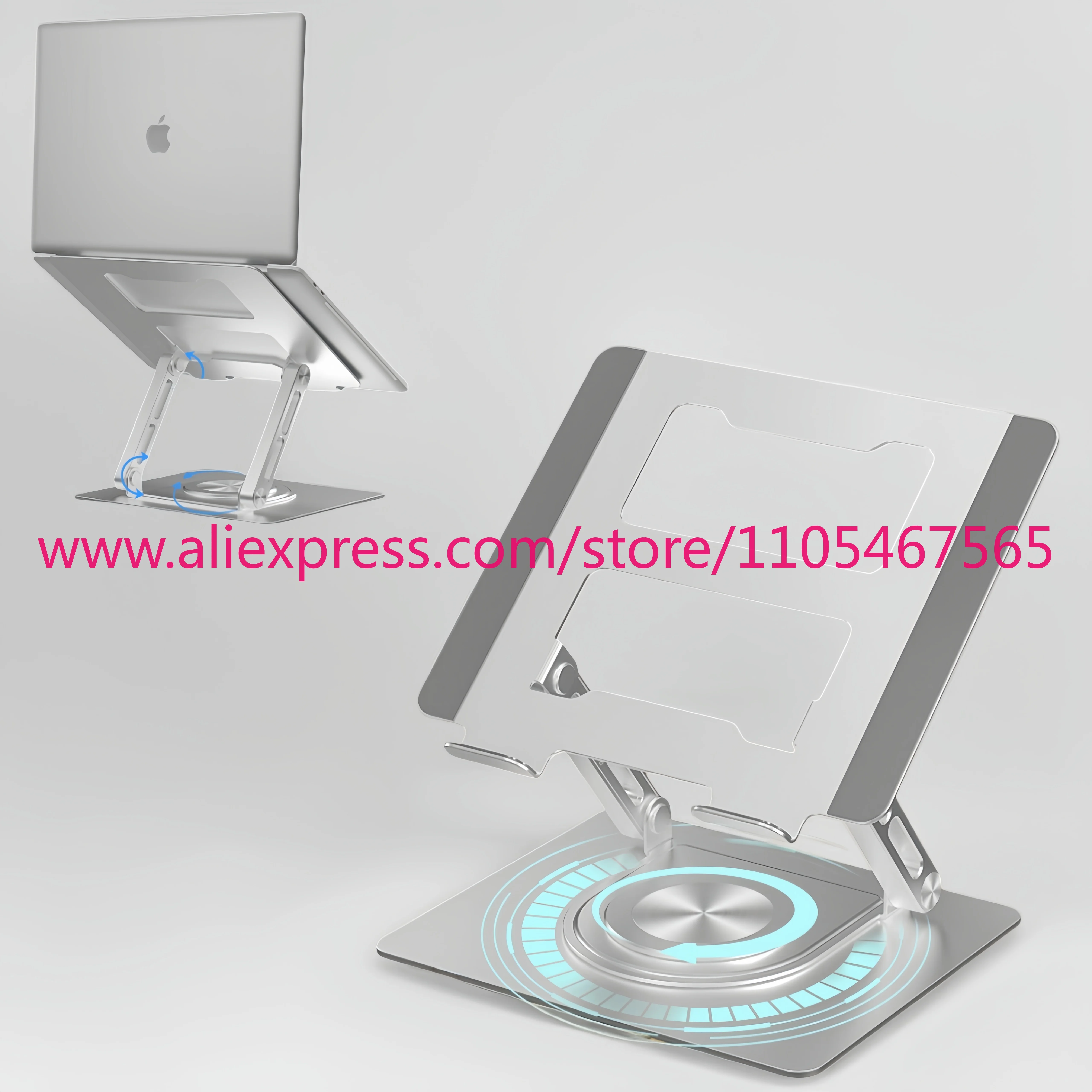 1Pcs Adjustable laptop holder for study table, new tablet holder for keyboard storage