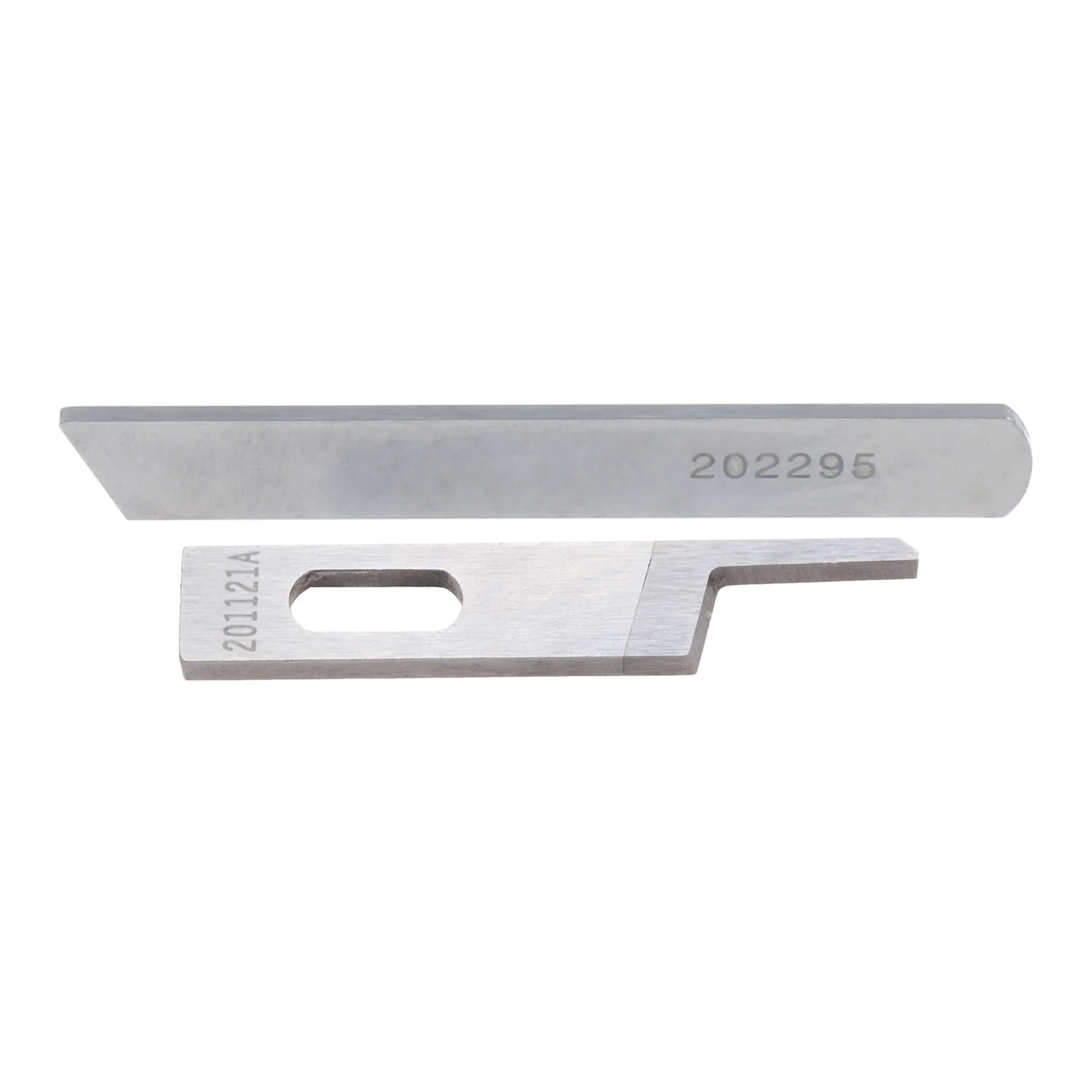 Sewing Machine Upper & Lower Knife Blade fit for Juki MO-6800 Pegasus Overlock Sewing Machine 700-3,700-4 Siruba 737,747,757