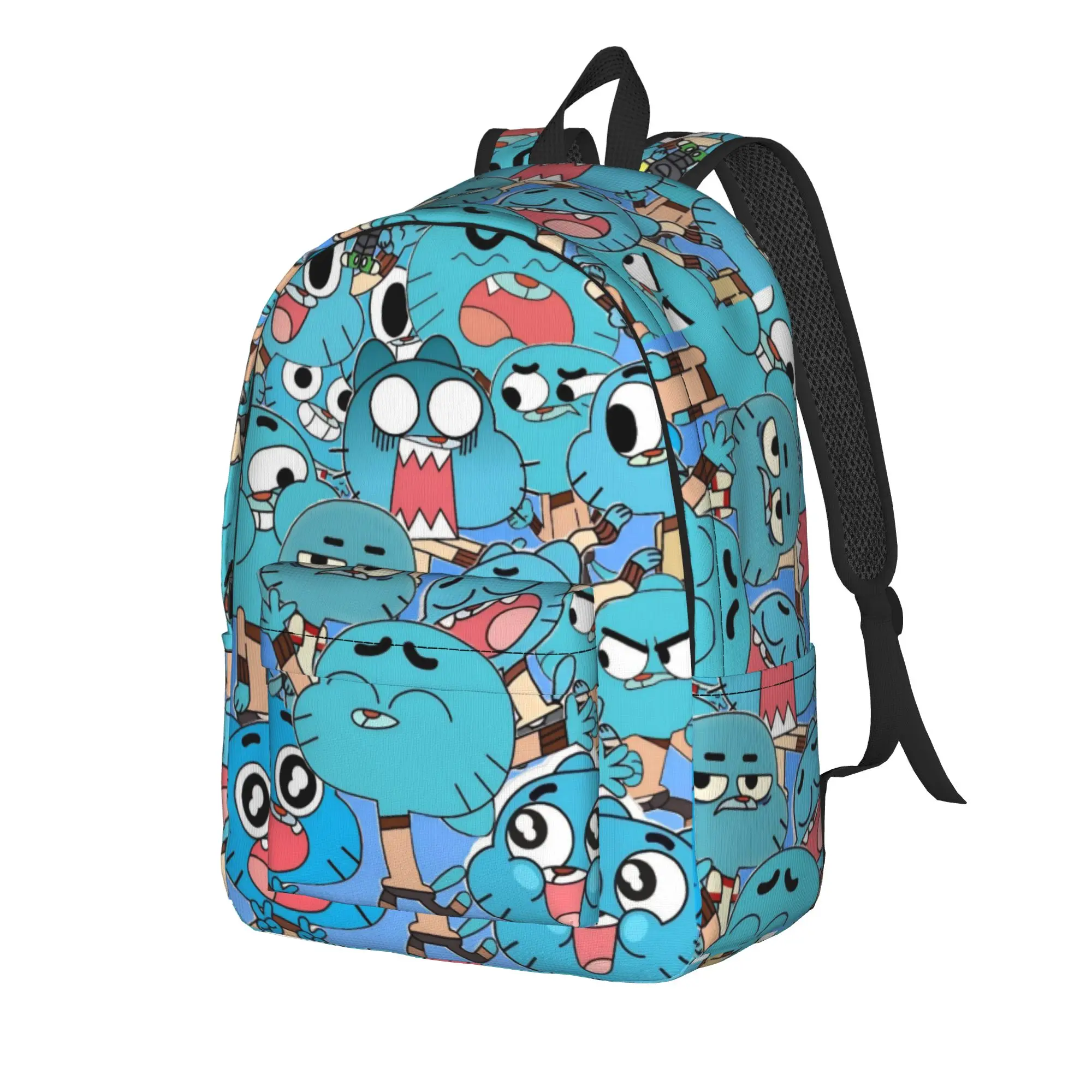 The Amazing World of Gumballs  Backpack for Men Women Casual Student Work Daypack  Laptop Canvas Bags Durable