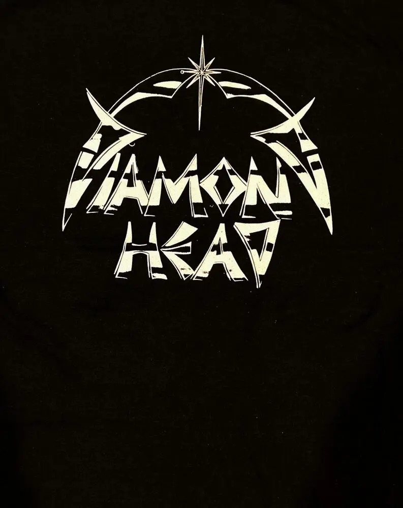 DIAMOND HEAD cd cv LOGO Official SHIRT XL New lightning nations borrowed coffin