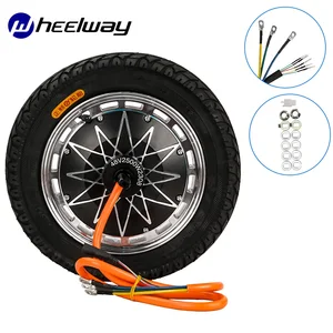 عجلة الدراجة الكهربائية للدراجة المزدوجة القيادة بعيدا الدراجة أقوى محور المحرك 12 بوصة 48 فولت 60 فولت 72 فولت 1500 واط 3000 واط 3500 واط 5000 واط أعلى 6 مبيعات 3000 واط عجلة دراجة نارية كهربائية - No4