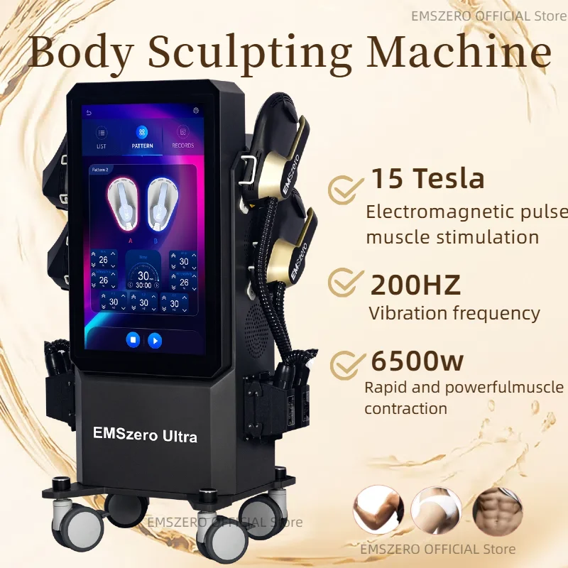 EMSzero Machine NEO 2025 EMS Body Slim Muscle Stimulation Lose Weight Ultra Sculpt Therapy EMS+EMT/RF 5 Handle Pelvic