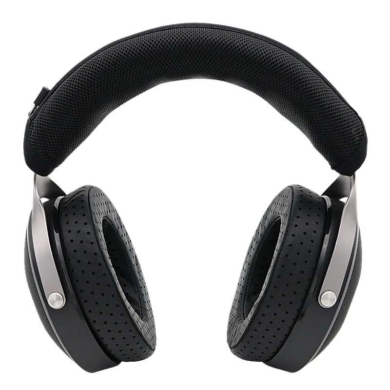 Earphone Zipper knitted fabric headband protective cover For Focal Elear Headphone Headband Cover Headphone Accessory