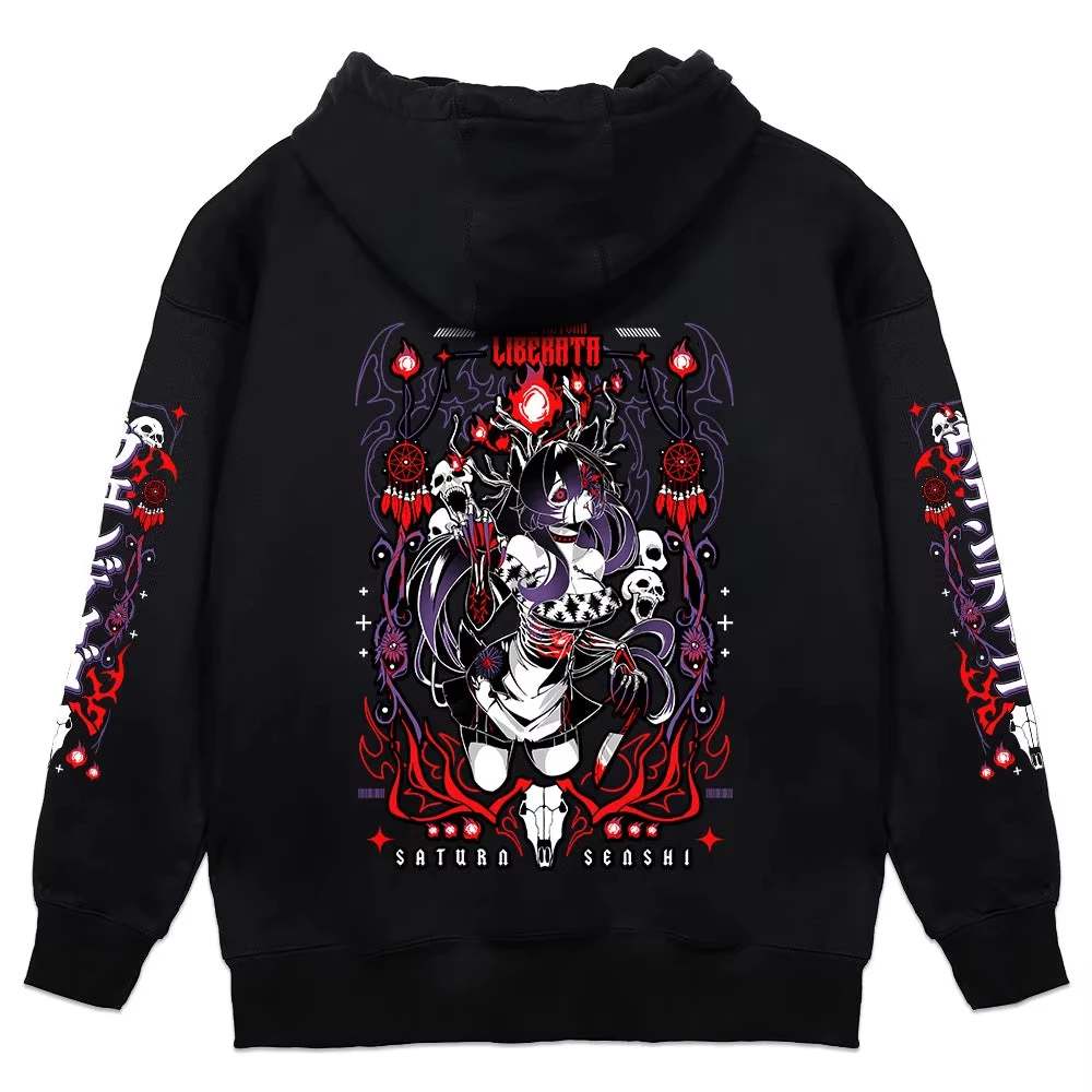 Saturn_Senshi _Vera Natura Liberata_ Hoodie New Model personality Clothes hoodies Oversized Unisex Streetwear Trendy Cotton soft