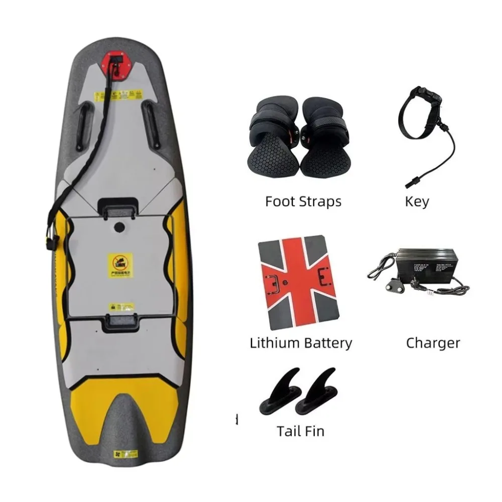 new high-power engine EPP material electric surfboard, top speed 55 km/h, unisex
