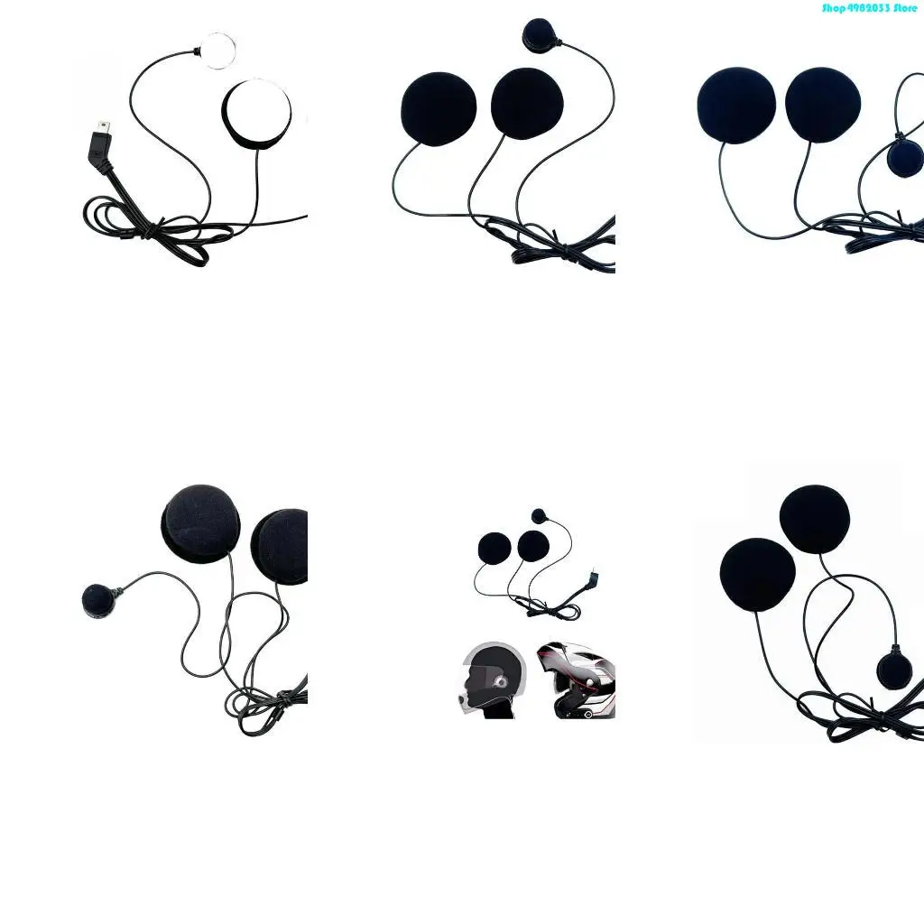 Motorcycle Helmet Headset Wireless Hands-free call Stereo Anti-interference Waterproof Music Player Speaker