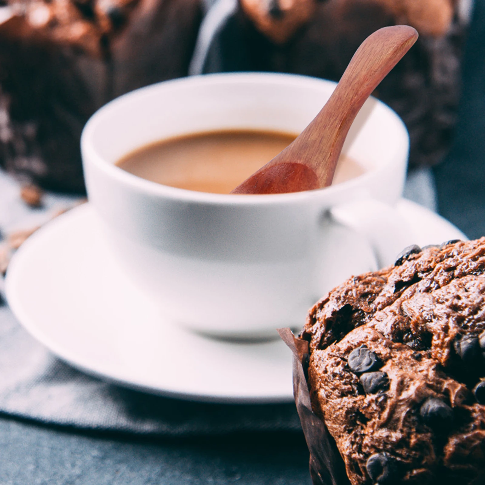 

3pcs Wooden Scoop Set Tea Spoon Sugar Spices Condiments Kitchen Home Office Use Short Handle Easy Clean Teaware Accessories Milk