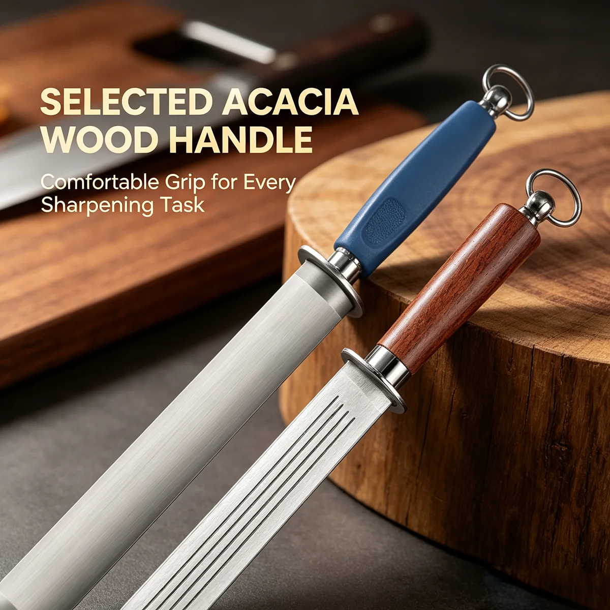 Professional Knife Sharpener Heavy Duty Chef's Tool for Precision Kitchen Knives Durable Sharpening Accessories