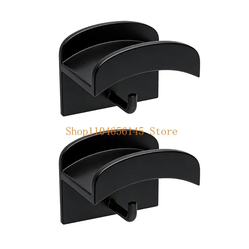 

5asd Набор из 2 шт. Простая сборка вешалки для дисплея наушников Простая установка для удобного решения для хранения наушников