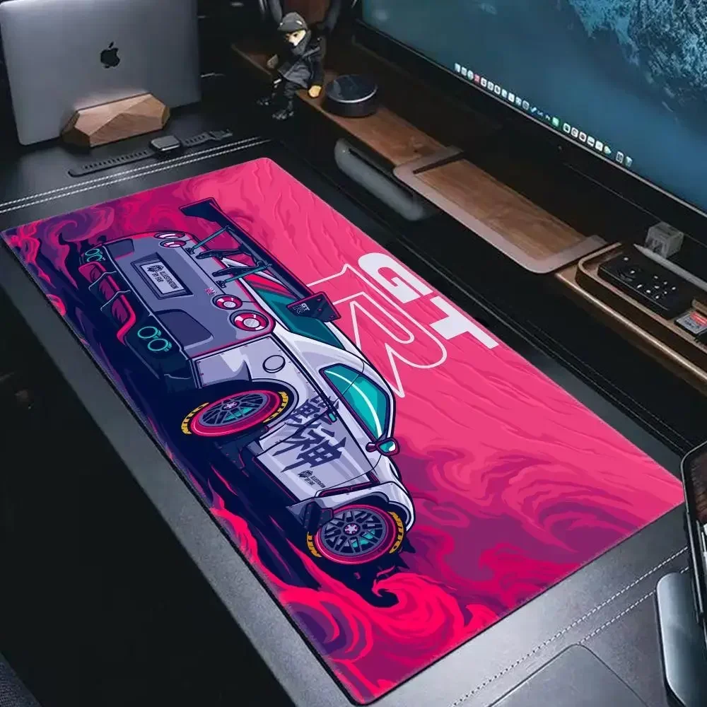 New Arrivals Sports Car Mouse Pad XXL Gaming Accessories Gamer Keyboard Desk Mat Non Slip Laptop Large Anime GTR Mousepad