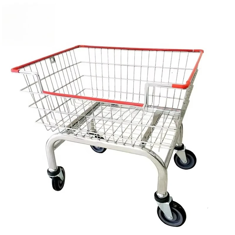 

Cart mobile platform trolley for easy storage and 360-degree rotating wheel laundry cart