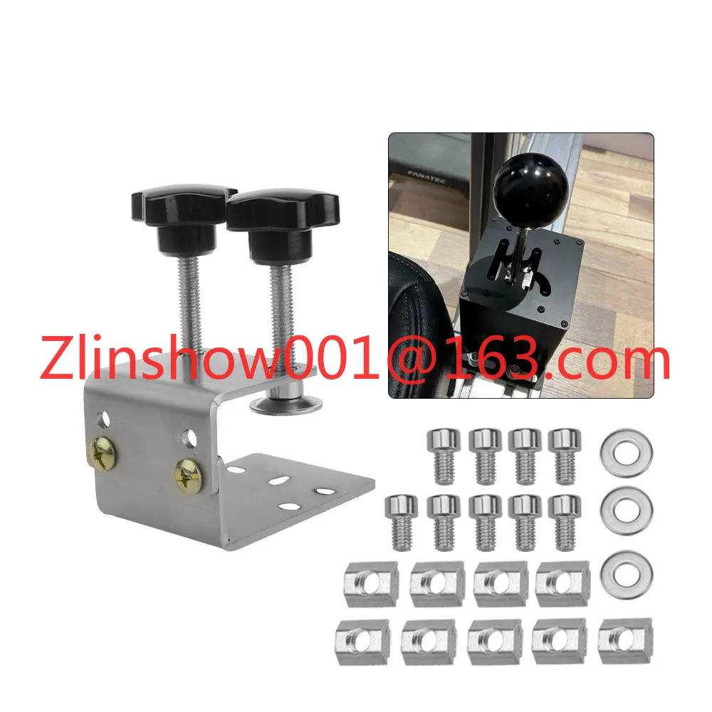 High Quality Universal USB H Gear Shifter  Bracket for  G27 G29 G25 G920 Thrustmaster T300RS GT Shift Knob