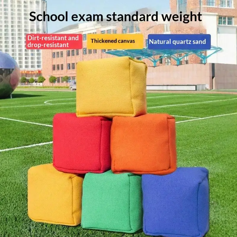 Mini Bean Bags Colorful Portable Cloth Sandbag Toss Toy For Kids Interactive Plaything For Fun Sports Outdoor Family Game