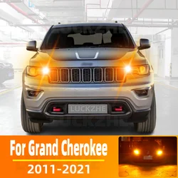 2pcs LED Turn Signal Light For Jeep Grand Cherokee 2011 2012 2013 2014 2015 2016 2017 2018 2019 2020 2021 Accessories