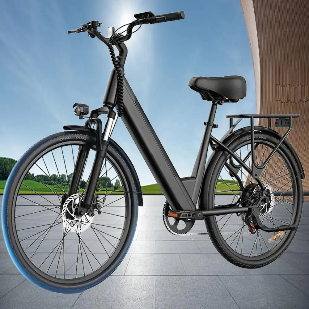 

500W Electric Motorcycles Bicycle for Adults, 26" 24" Ebike with 36V Battery, 21-Speed 19 MPH Ideal for Off-Road and City Riding