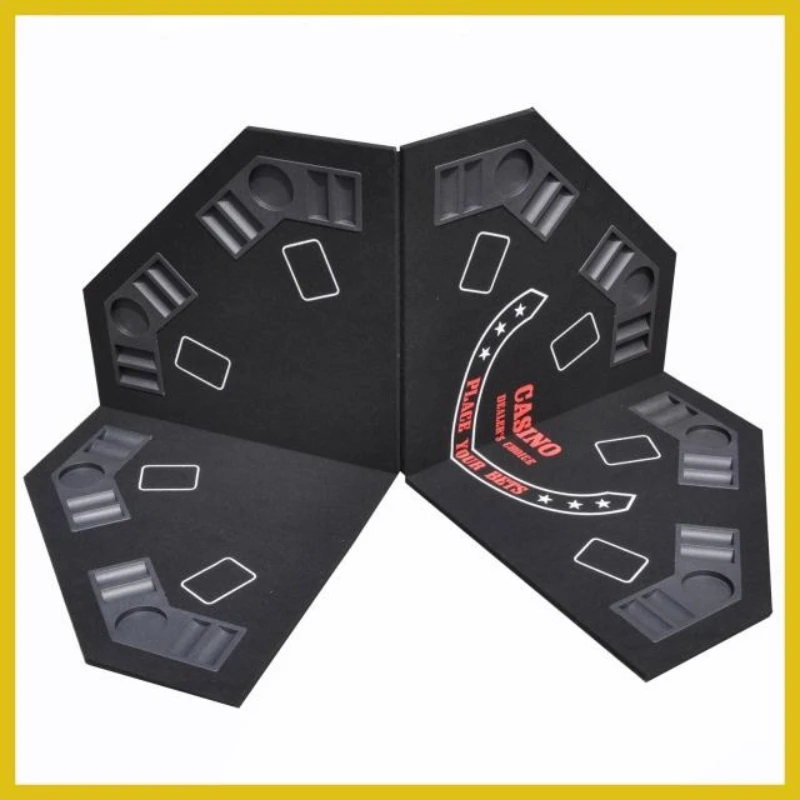 

Black Octagonal Table Carry Texas Hold'em Table 21