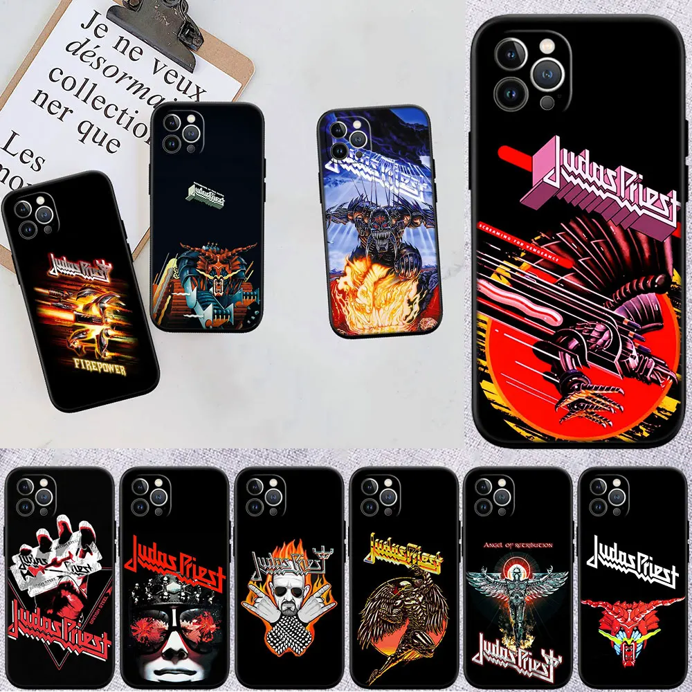 OH31 J-Judas P-Priest Soft Shell Phone Case for Samsung Galaxy S20 S21 S22 Ultra FE + Plus A21S A22 A24 A25 A26 A30 A30S A31
