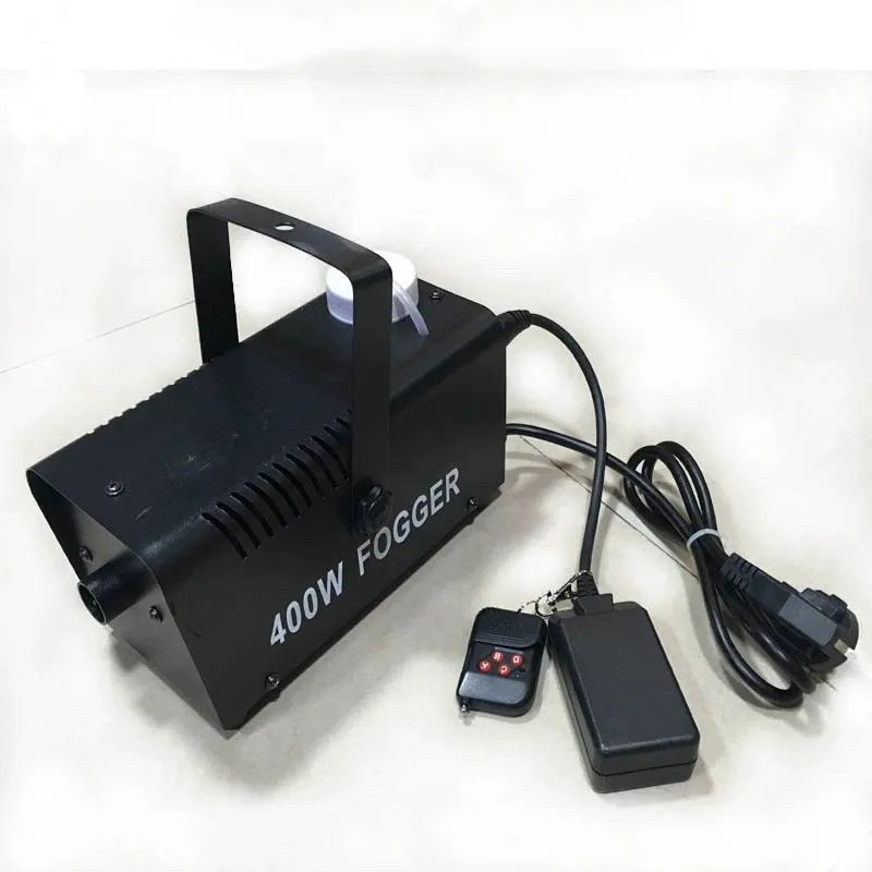 

Mini 400W Smoke Maker for DJ Party Christmas Stage Projector with Cord/Remote Control