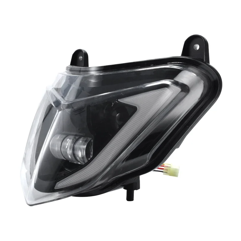 YongJin LED Headlight Front Lamp Assembly with Position Light DRL For Ducati HYPER-MOTARDcustomcustom