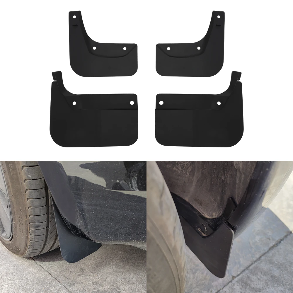 For Tesla Model 3 Highland 2024 Mud Guard Flaps Car Mudguard No Drilling Front Rear Wheel Fenders Protector Model 3 Accessories